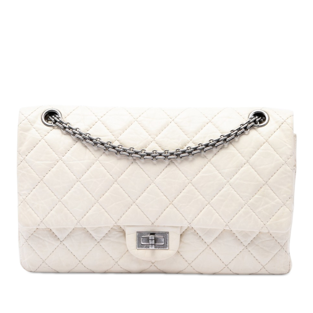 Pre-Loved Chanel Quilted Aged Calfskin Reissue 2.55 Double Flap 226